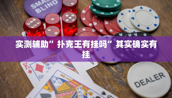 实测辅助”扑克王有挂吗”其实确实有挂