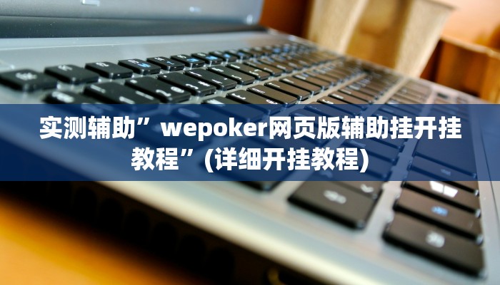实测辅助”wepoker网页版辅助挂开挂教程”(详细开挂教程)