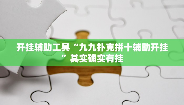 开挂辅助工具“九九扑克拼十辅助开挂”其实确实有挂
