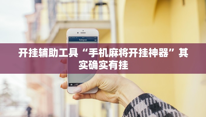 开挂辅助工具“手机麻将开挂神器”其实确实有挂