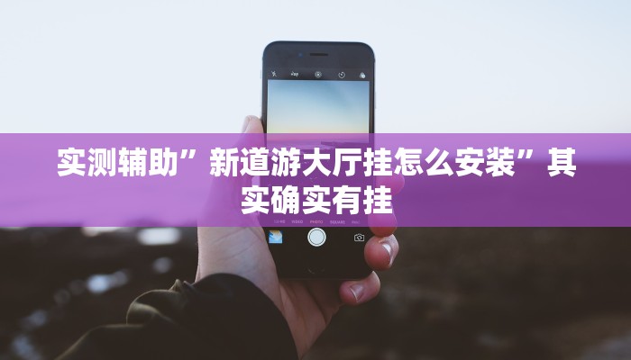 实测辅助”新道游大厅挂怎么安装”其实确实有挂