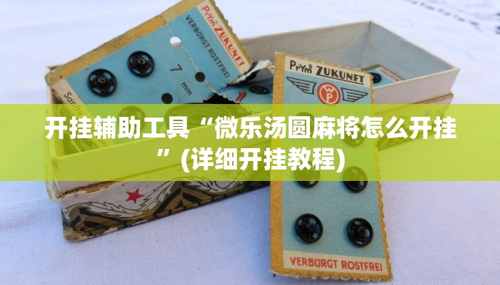 开挂辅助工具“微乐汤圆麻将怎么开挂”(详细开挂教程)