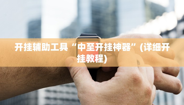 开挂辅助工具“中至开挂神器”(详细开挂教程)