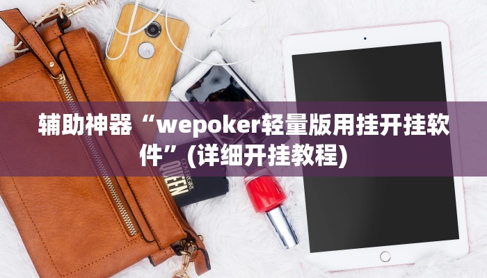 辅助神器“wepoker轻量版用挂开挂软件”(详细开挂教程)