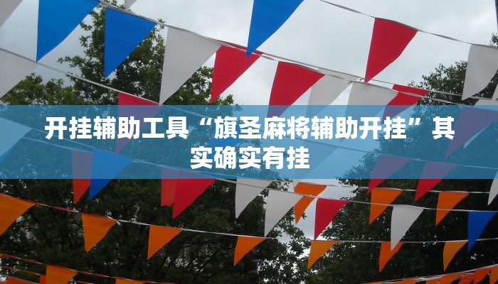 开挂辅助工具“旗圣麻将辅助开挂”其实确实有挂