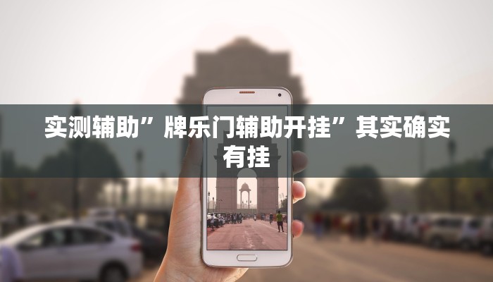 实测辅助”牌乐门辅助开挂”其实确实有挂
