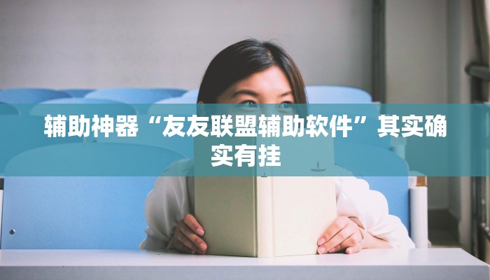 辅助神器“友友联盟辅助软件”其实确实有挂