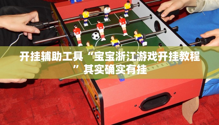 开挂辅助工具“宝宝浙江游戏开挂教程”其实确实有挂