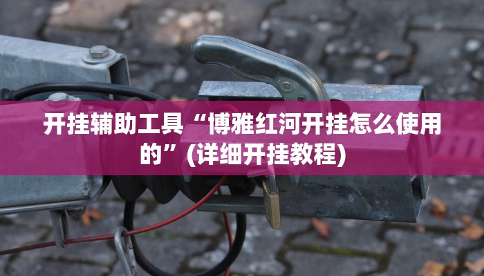 开挂辅助工具“博雅红河开挂怎么使用的”(详细开挂教程)