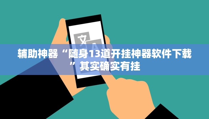 辅助神器“随身13道开挂神器软件下载”其实确实有挂